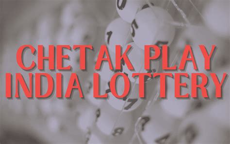 Unleash Your Winning Potential with the Thrilling Chetak Lottery!