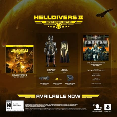 Unleash a Symphony of Destruction with Helldivers: Super Citizen Edition