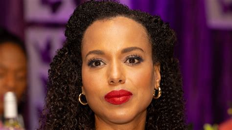 Unleash the Allure of Kerry Washington's Signature Curls