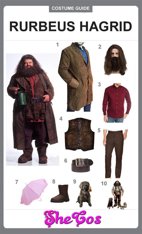 Unleash the Beast: A Comprehensive Guide to Achieving a Haunting Hagrid Costume Harry Potter