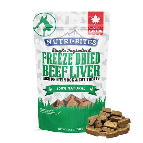 Unleash the Beefy Goodness: Nutri Bites Freeze Dried Beef Liver for a Nutritional Kick