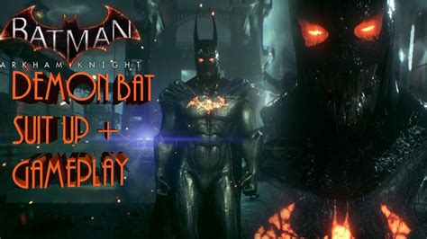 Unleash the Dark Knight's Vengeance with the Batman Demon Suit
