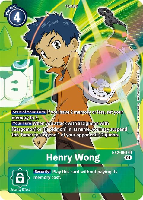 Unleash the Digital Courage: Embracing the Spirit of Henry Wong in Digimon