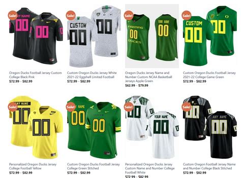 Unleash the Ducks: A Comprehensive Guide to the Oregon Ducks Football Jersey