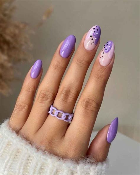 Unleash the Enchanting Charm of Lilac Purple Nails: A Comprehensive Guide to Embrace the Regal Hue