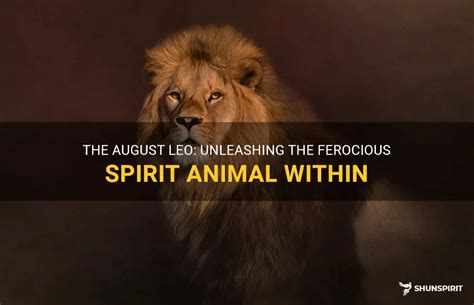 Unleash the Ferocious Spirit Within