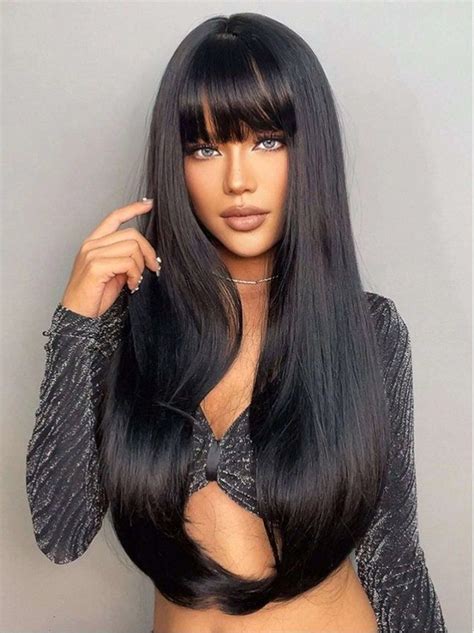 Unleash the Glam: Long Wigs with Bangs for Stunning Transformations