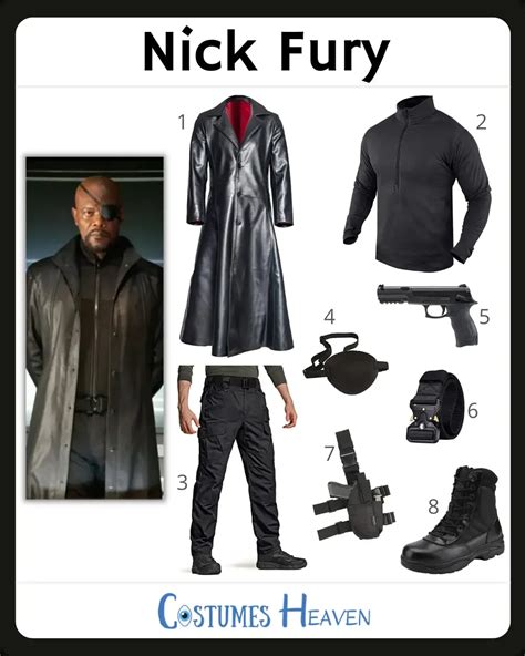 Unleash the Marvelous: A Comprehensive Guide to the Iconic Nick Fury Costume