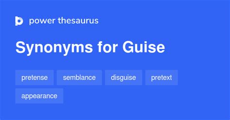 Unleash the Power of Words: Your Ultimate Guise Thesaurus for Captivating Content