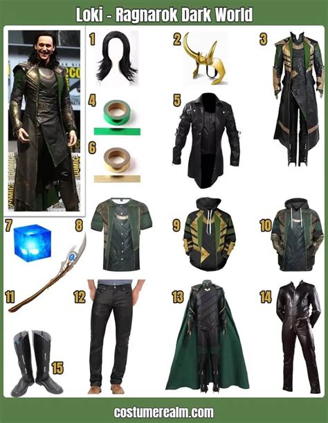 Unleash the Trickster's Guise: A Comprehensive Guide to Crafting Your Own Loki Costume