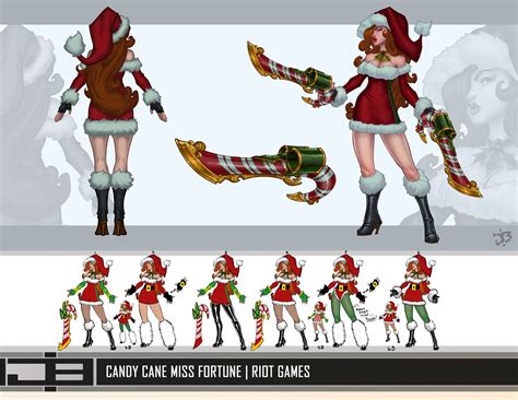 Unleashing Candy Cane Miss Fortune's Icy Arsenal: An Overview of Abilities