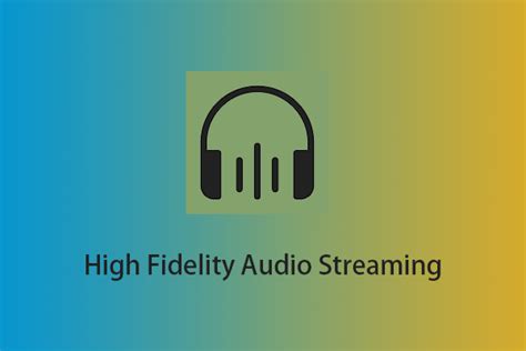 Unleashing Exceptional Audio Fidelity