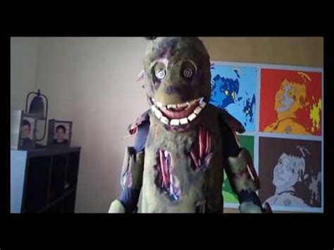 Unleashing the Beast Within: Tips for Crafting Your Own Springtrap Costume