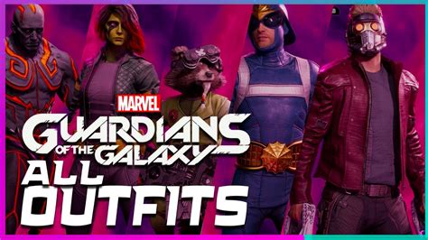 Unleashing the Cosmic Power: A Comprehensive Guide to the Guardians of the Galaxy Game Outfits