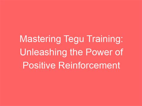 Unleashing the Power of Positive Reinforcement