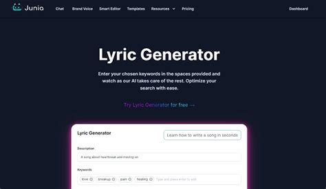 Unleashing the Power of Song Lyrics Generator AI