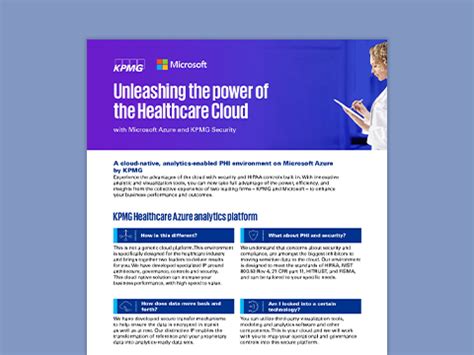 Unleashing the Power of Technology for Healthcare: A Comprehensive Guide