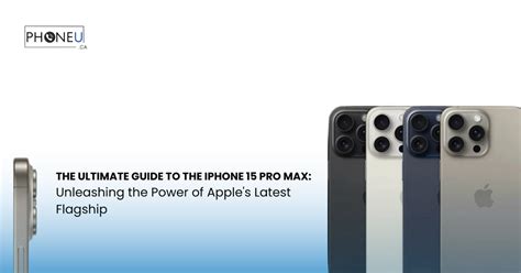 Unleashing the Power of the iPhone 14 Pro Max: The Ultimate Guide to Apple's Flagship Smartphone