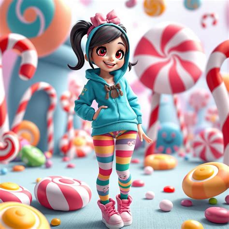 Unleashing the Sweet and Sassy Vanellope: A Journey of Inspiration and Creativity