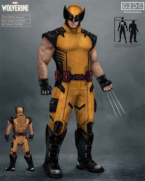 Unleashing the Untamed: A Homage to Wolverine's Classic Costume