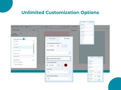 Unlimited Customization Options: