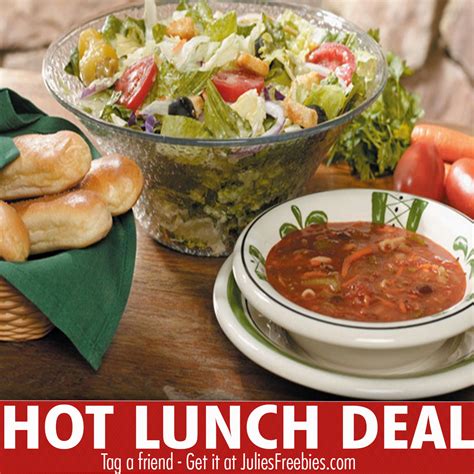 Unlimited Soup, Salad, & Breadsticks: