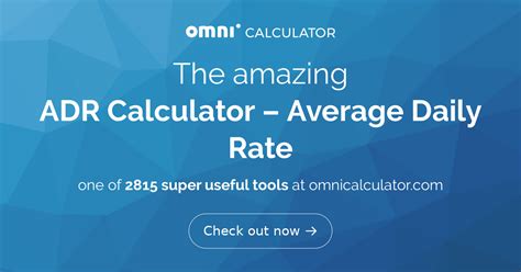 Unlock ADR Revenue Potential with Our Comprehensive adr calculator!