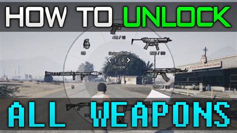 Unlock All Weapons and Cheats: