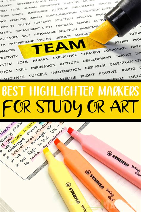 Unlock Cognitive Prowess with Highlighter Pens: Elevate Your Study and Memory