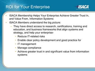 Unlock Competitive Advantage: Maximize Your ISACA Membership ROI