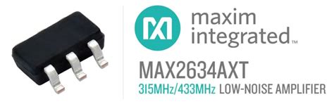 Unlock Design Innovation with the MAX2634AXT+T: 10,000+ Applications at Your Fingertips