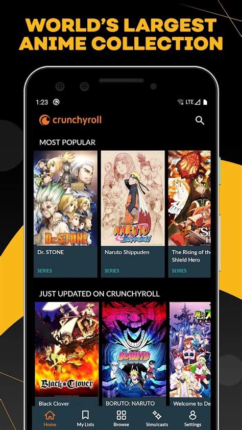 Unlock Endless Anime with crunchyroll mod apk