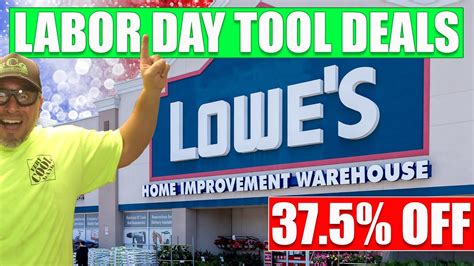 Unlock Exceptional Home Savings with Lowe's Labor Day Sale