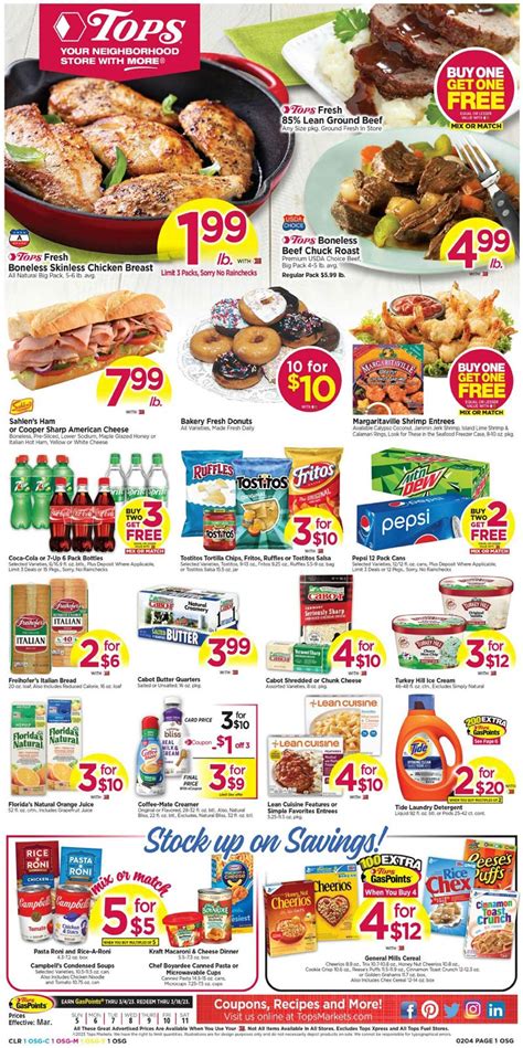 Unlock Exceptional Value with Tops Weekly Ad: Thrive and Save Wisely!