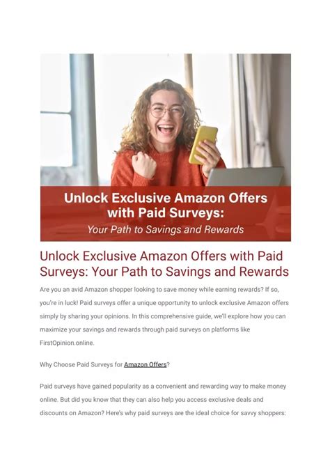 Unlock Exclusive Rewards: How to Earn a $10 Amazon Gift Card Through Surveys and Studies