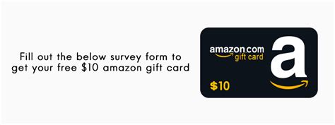 Unlock Financial Rewards: Uncover the $10 Amazon Gift Card Survey