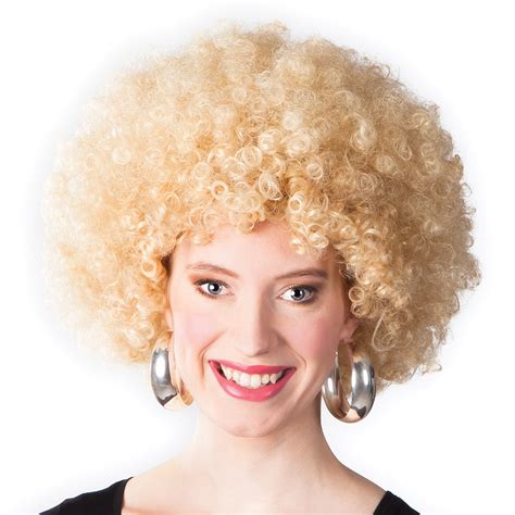 Unlock Head-Turning Volume: The Allure of a Blonde Afro Wig Made With Real Hair