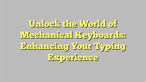 Unlock Productivity and Elevate Your Typing Experience: A Journey Through the World of Hewlett Packard Keyboards