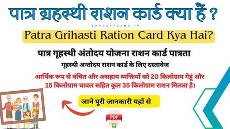 Unlock Savings with a Patra Grihasti Ration Card: A Guide for Every Household