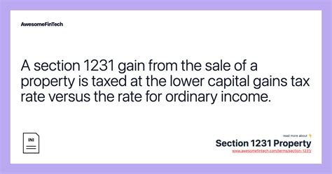 Unlock Tax Savings: Unraveling the 1231 Gain Tax Rate