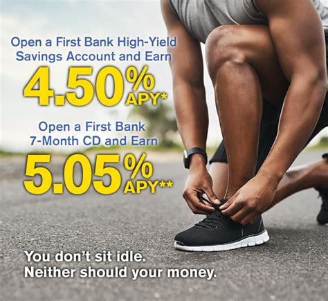 Unlock Unbeatable Savings with First Bank's Phenomenal CD Rates