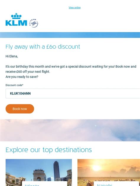 Unlock Unbelievable Travel Adventures with KLM Discount Code