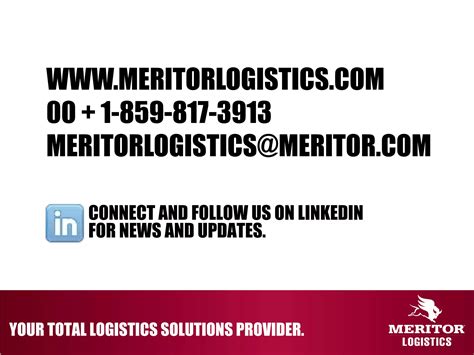 Unlock Unparalleled Logistics with Meritor Locations: A Comprehensive Guide