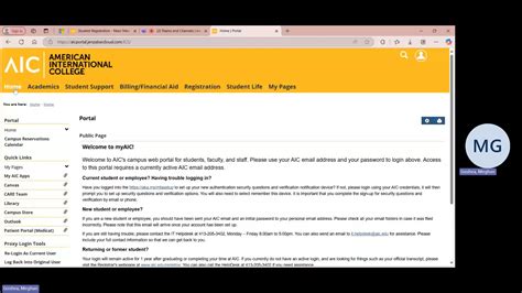 Unlock Your Educational Journey: Navigating the AIC Student Portal