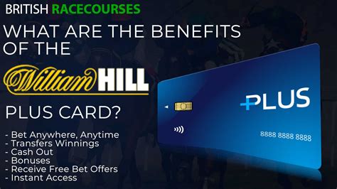 Unlock a World of Rewards and Benefits with William Hill Plus Card