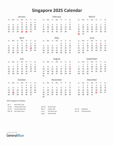 Unlock the Convenience: Singapore's 2025 Public Holidays Calendar