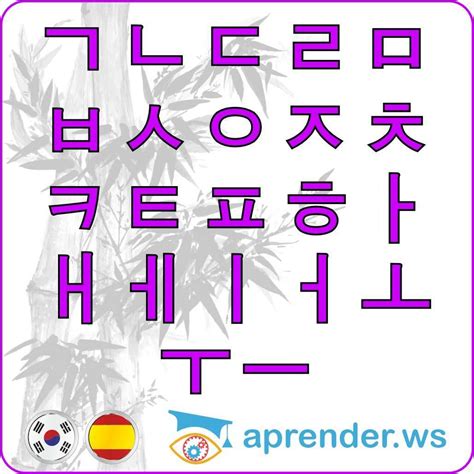 Unlock the Magic of Korean with Abecedario en Coreano y en Español!