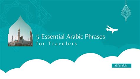 Unlock the Magic of the Arab World: Essential Arabic Phrases for Travelers and Business Professionals