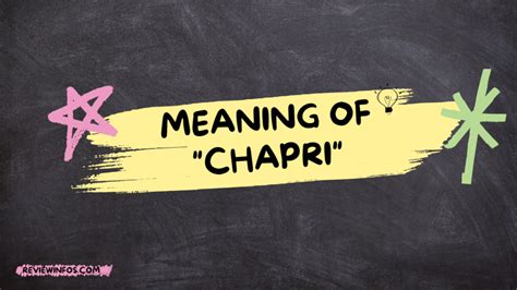 Unlock the Meaning of "Chapri" in Tamil for Enhanced Cultural Understanding