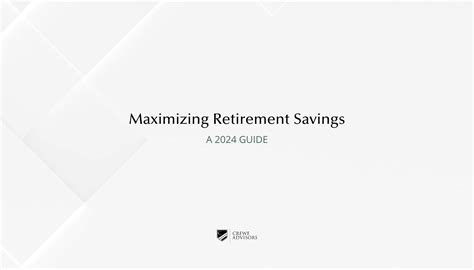 Unlock the Power of Maximizing Your Retirement Savings in 2025